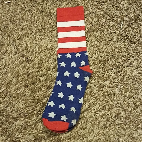 Mens July 4th holiday patriotic sock bandanna comb - Picture 3 of 9